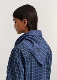 Aiayu Colton Scarf Pure Silk  | Mix Navy | Silketørklæde 65 x 65 cm.