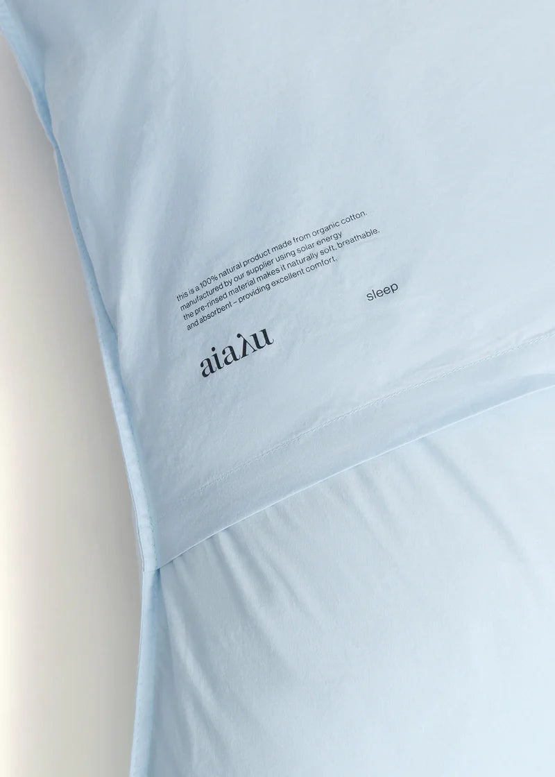 Aiayu Duvet set and pillowcase | Sky 140 x 200 cm.  | Sengetøj Standarddyne