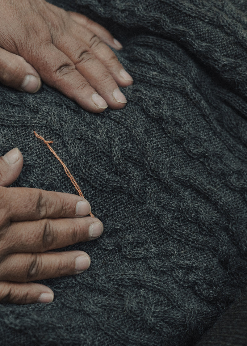 Aiayu Orenda Sweater | Pure Smokey Brown | llamauld