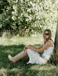 Dico Copenhagen Ann Gaucho Boot | Escovado Leather Light Tan