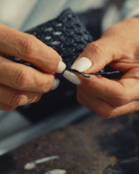 Anonymous Copenhagen Sessi 40 | Hand-Braided Leather Black