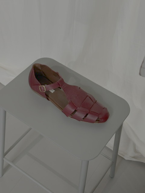 Anonymous Copenhagen Lain Flats | Pomegranate