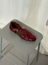 Anonymous Copenhagen Lain Flats | Pomegranate