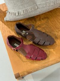 Anonymous Copenhagen Lain Flats | Pomegranate
