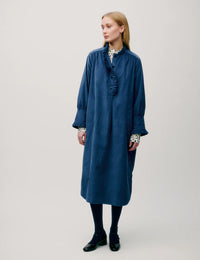 APOF Manda Dress | Paris Blue  | Baby Cord