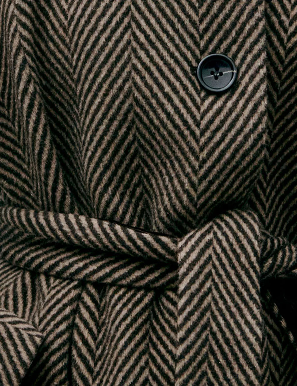 APOF Dyveke Frakke | Herringbone | Uld