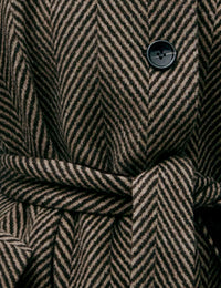 APOF Dyveke Frakke | Herringbone | Uld