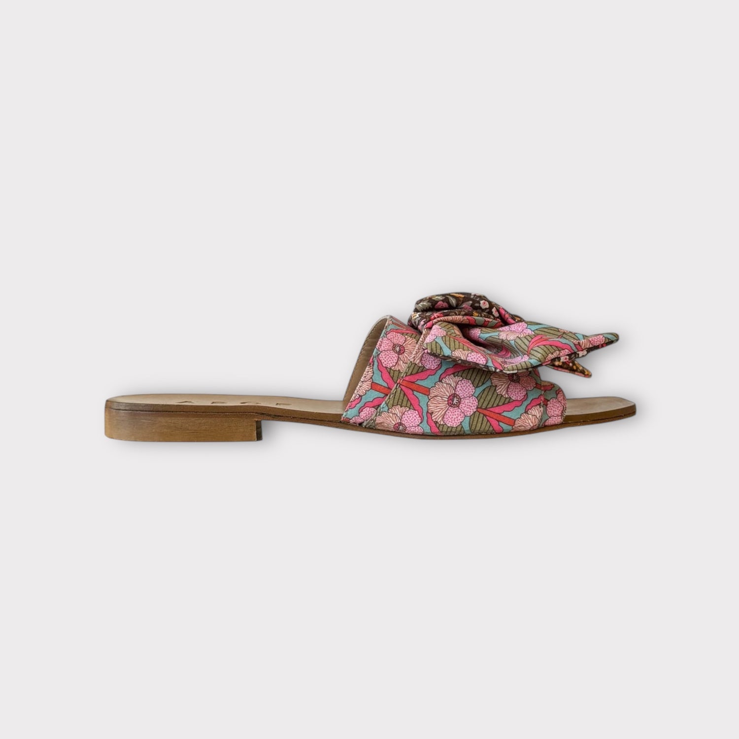 APOF Perle Sandal | Antheia/Chevron Rose