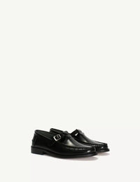 Dico Copenhagen Moccasin T-Bar Loafer | Black Polido Leather