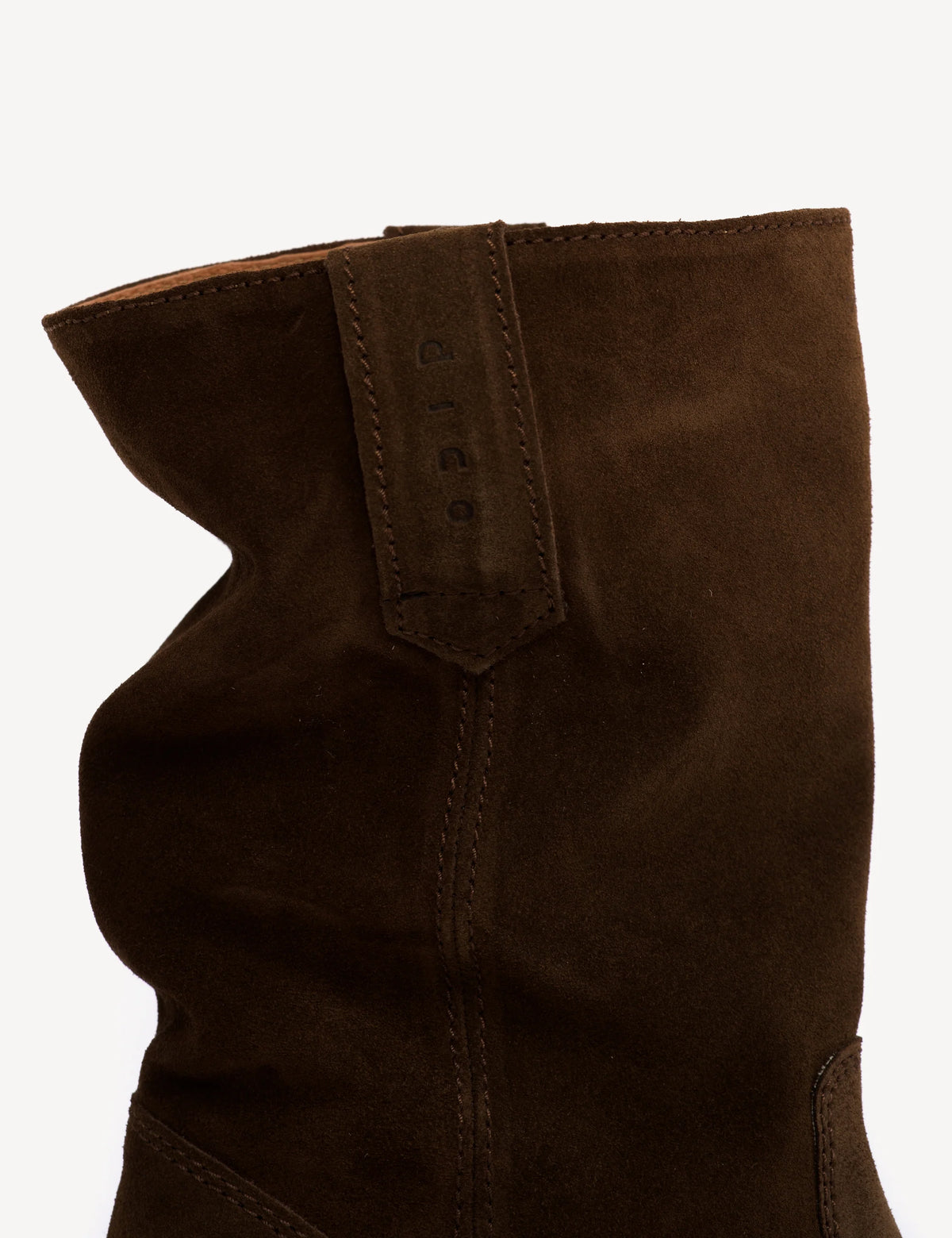 Dico Copenhagen Julia Calf Suede | Dark Brown  | Støvler i ruskind