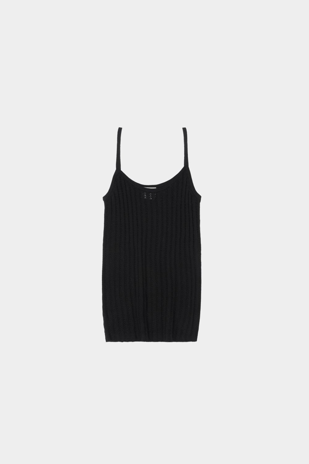 FUB Camisole Black | 100 % Uld
