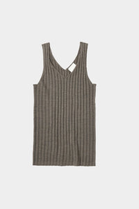 FUB Camisole Hazel Melange | Undertrøje i 100 % Merino Uld