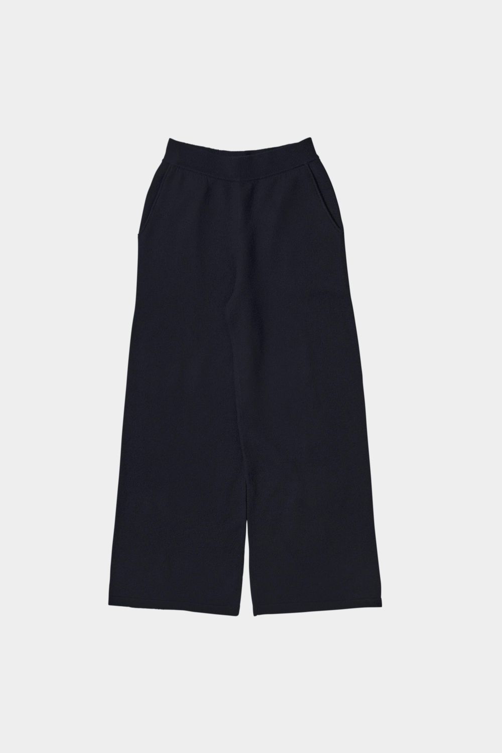 FUB Felted Pants Dark Navy | 100 % Merinould