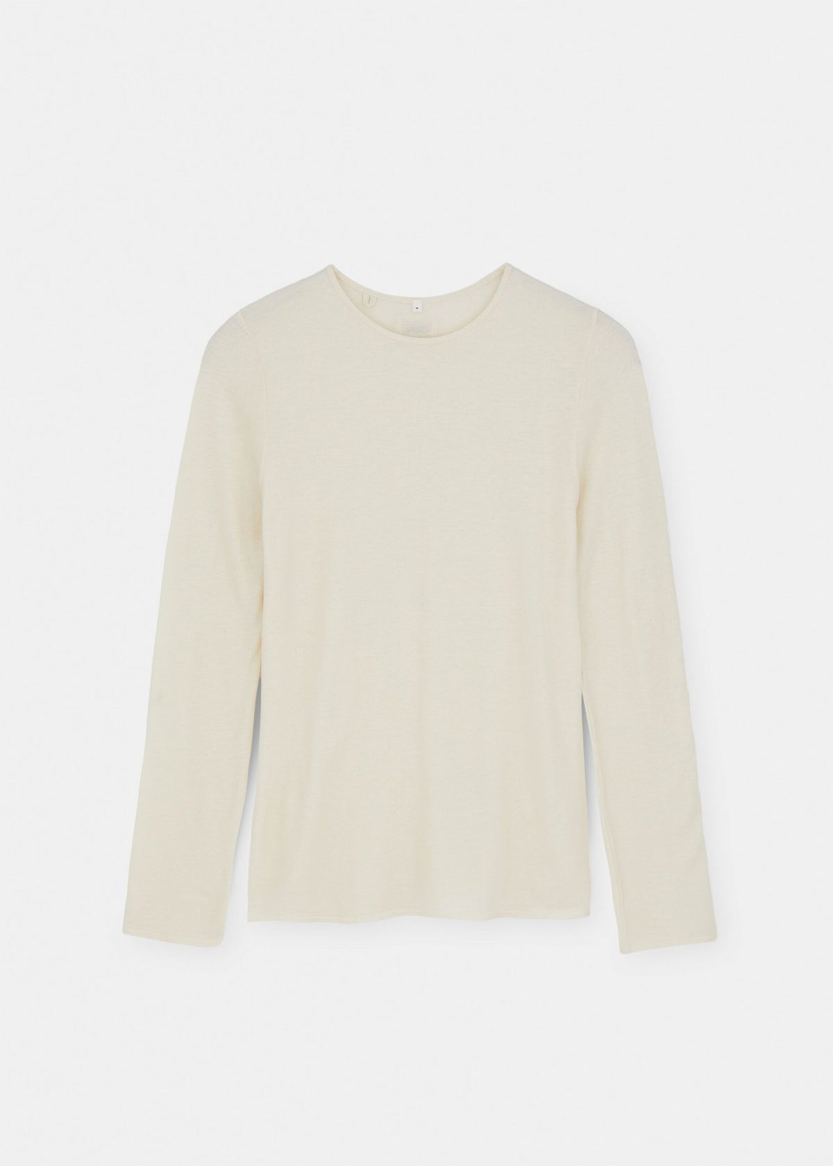 Aiayu Gentle Long Sleeve | Pure Ecru | Cashmere & Bomuld