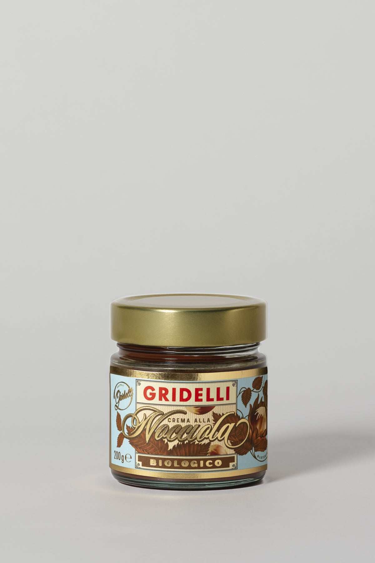 Gridelli Crema alla nocciola | Hasselnøddecreme 200 gram