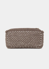 Aiayu Pouch Helen Classic Clutch | Mix Brownie/Salt