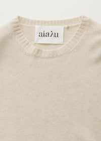 Aiayu Inga Sweater Pure Cashmere | Pure Ecru