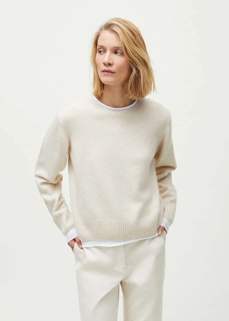 Aiayu Inga Sweater Pure Cashmere | Pure Ecru