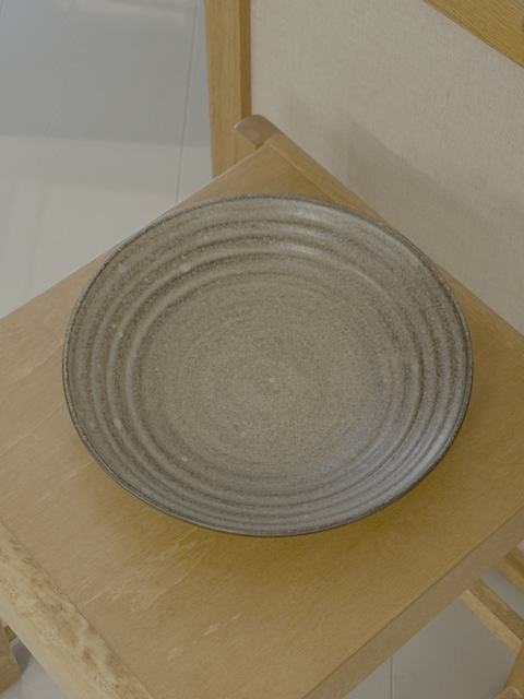 Kristine Vedel Adeltoft Spiral Tallerken | Tortoise