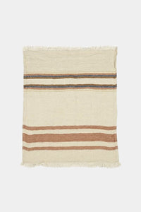 Libeco | Hørplaid | The Belgian Towel Harlan Stripe 110 x 180 cm.