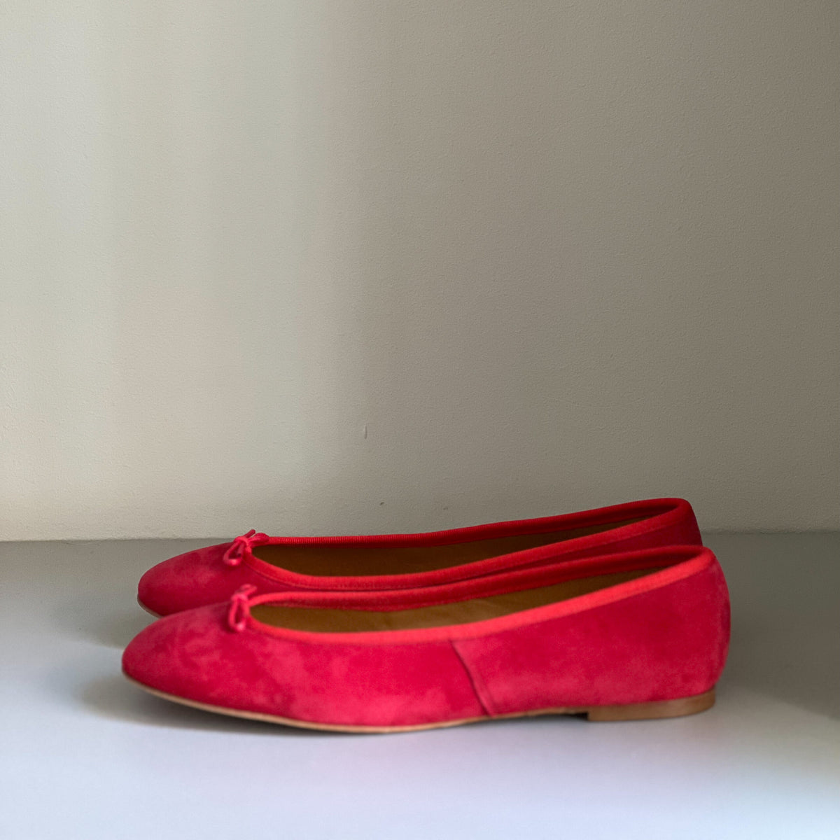 Lolo the Ballerina | Capri Suede | Rosso