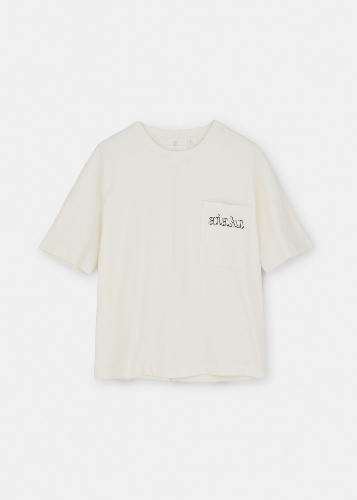 Aiayu Louisa Circular Tee | Pure Ecru