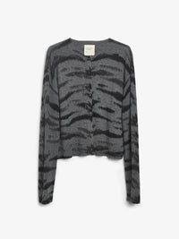 People's Republic of Cashmere  | O-Cardigan | Zebra Grey