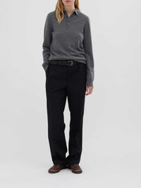 People's Republic of Cashmere  | Original Polo | Heather Grey