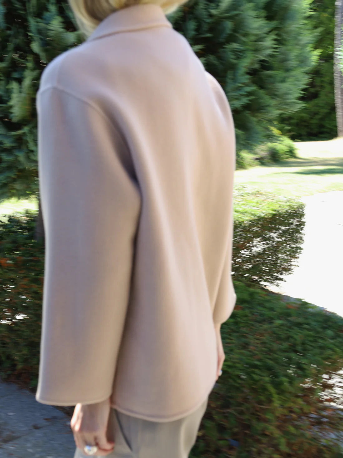 People's Republic of Cashmere  | Women's Oversized Jacket | Camel