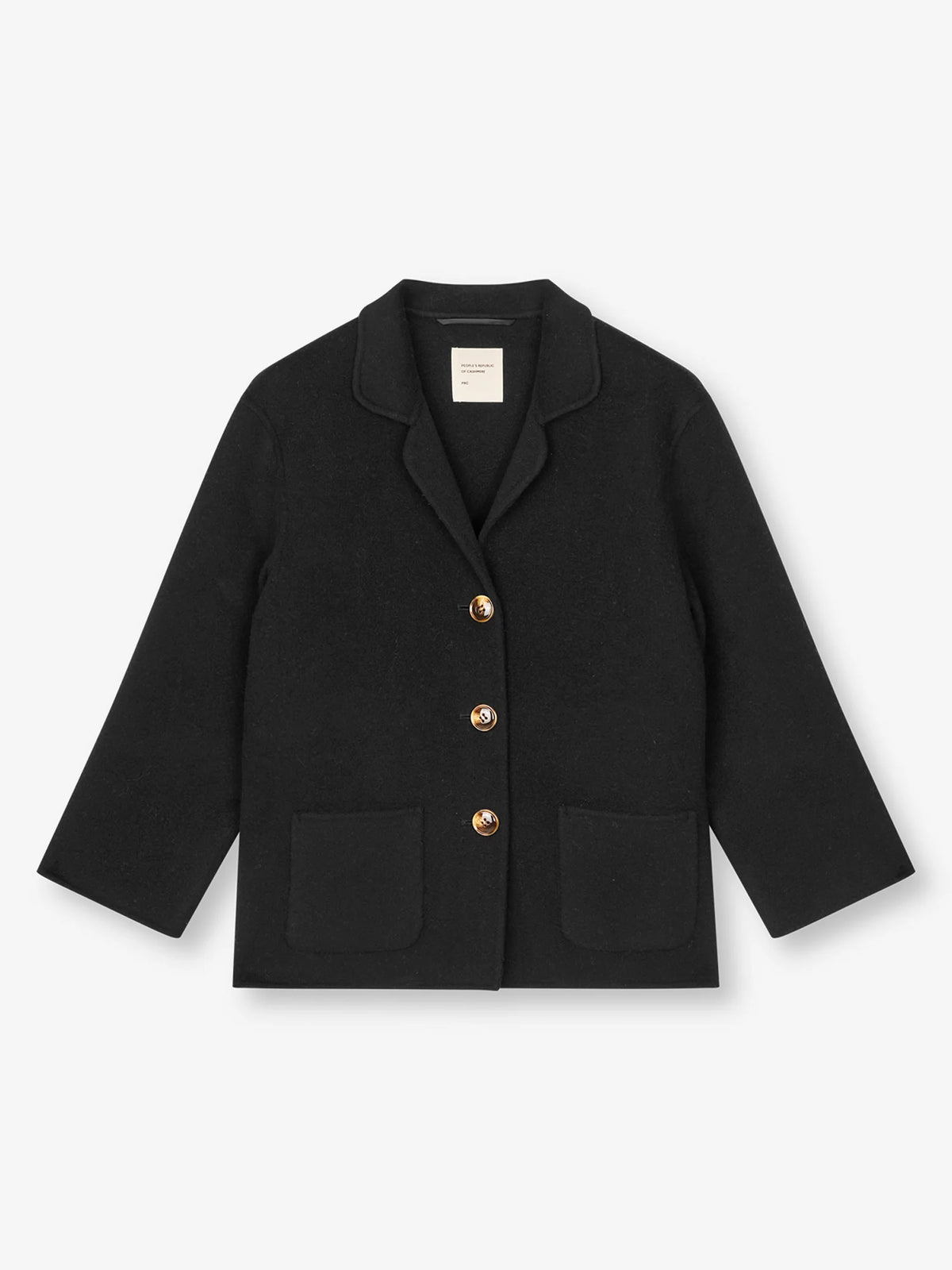 People's Republic of Cashmere  | Women's Oversized Jacket | Black