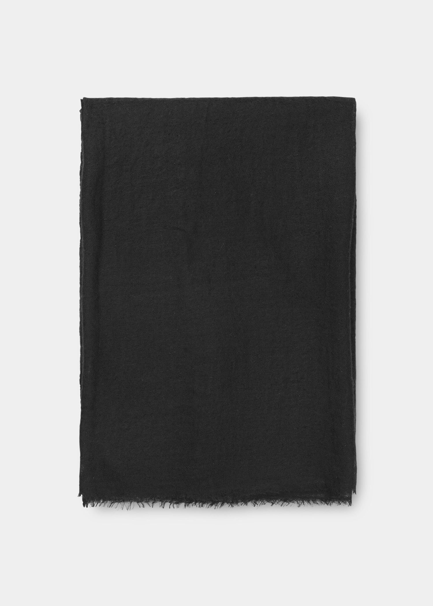 Aiayu Poon Cashmere Tørklæde 125 x 175 cm. | Black