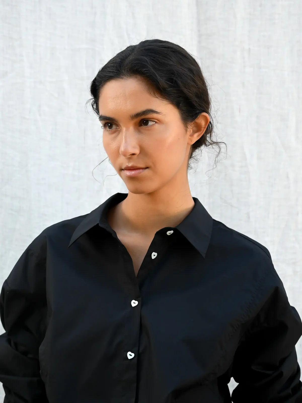 Proem Parades Dagmar Heart Shirt | Black