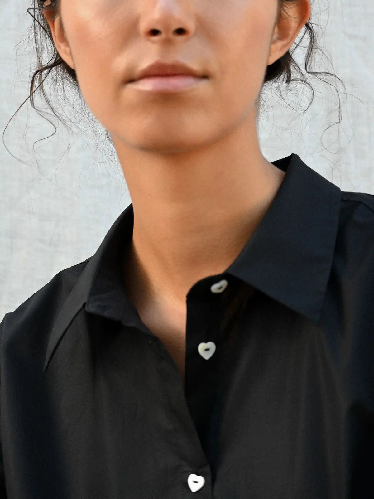 Proem Parades Dagmar Heart Shirt | Black