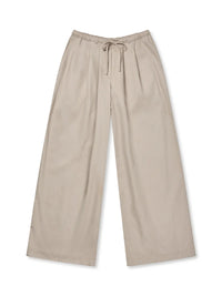 Proem Parades Nola Sateen Trousers | Clay | Leftover Fabric