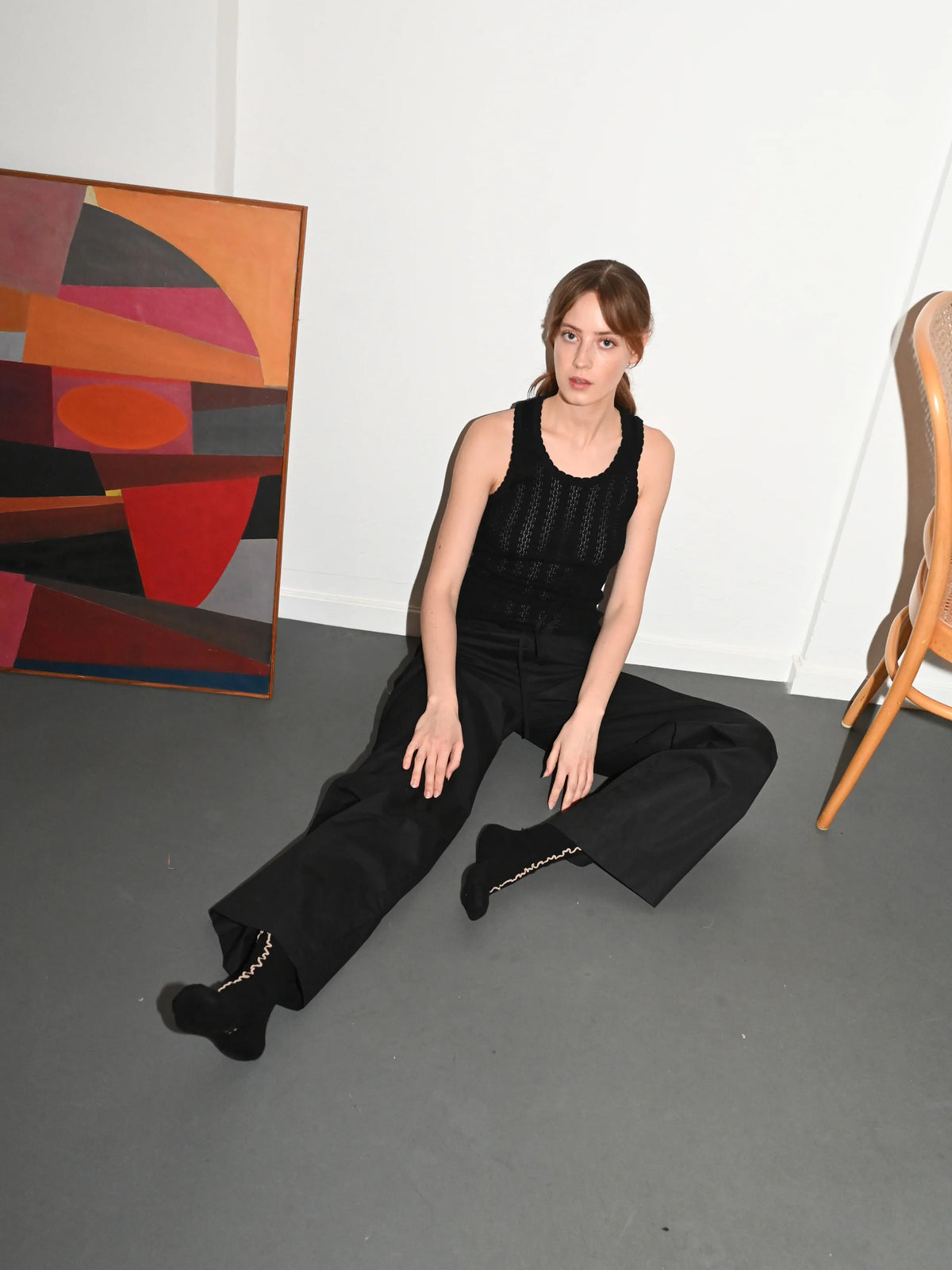 Proem Parades Nellie Tank Top | Black