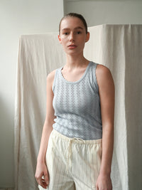 Proem Parades Nellie Tank Top | Light Blue