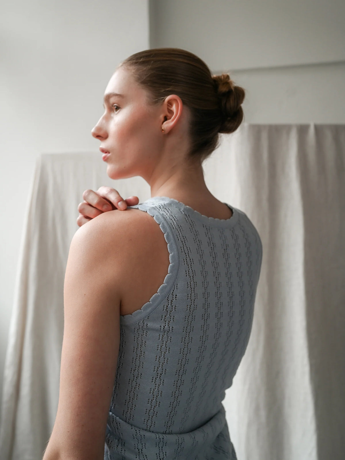 Proem Parades Nellie Tank Top | Light Blue