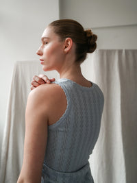 Proem Parades Nellie Tank Top | Light Blue