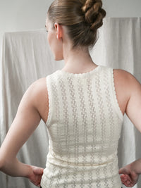 Proem Parades Nellie Tank Top | Off White