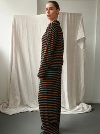 Proem Parades Nuria LS Polo | Black & Cognac