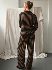 Proem Parades Nuria LS Polo | Black & Cognac