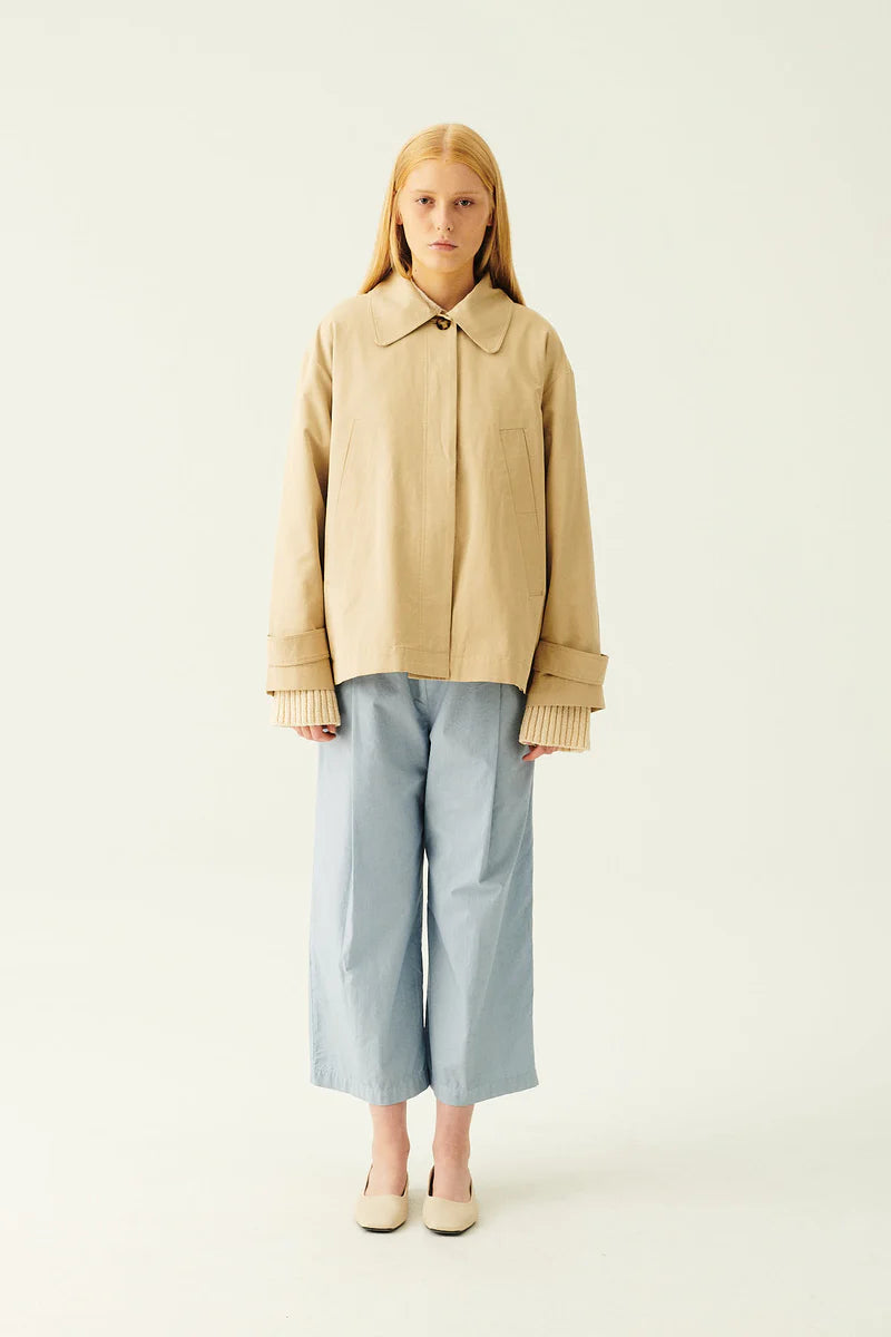 Rue de Tokyo Cassandra Sandwashed Trench | Sand