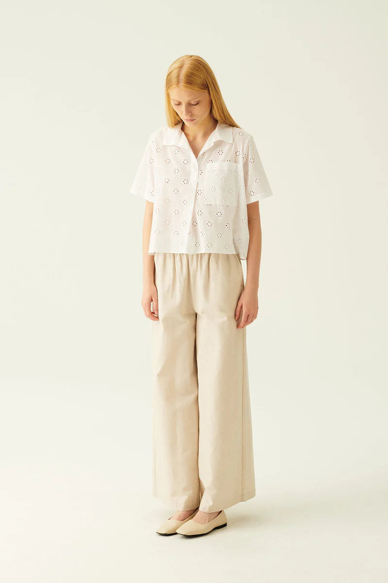 Rue de Tokyo Pandora Pant Linen Twill | Sand