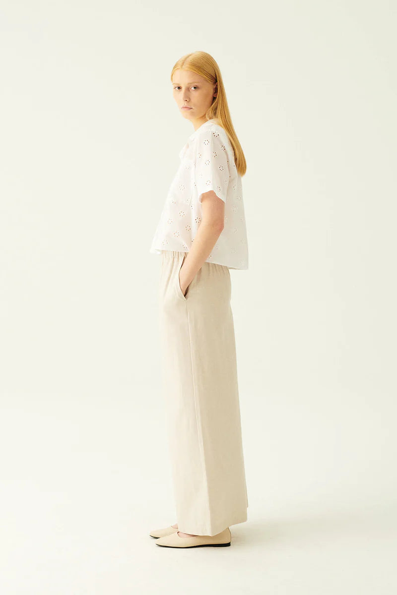 Rue de Tokyo Pandora Pant Linen Twill | Sand