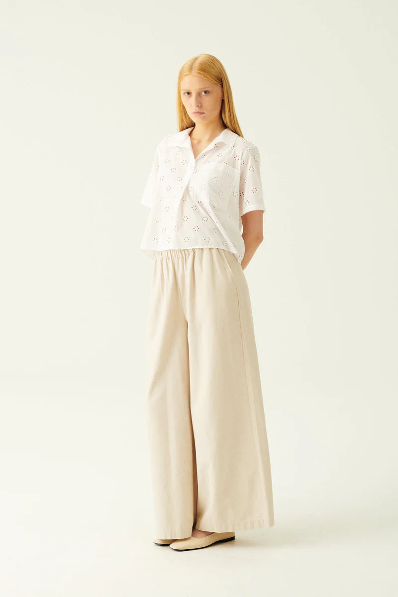 Rue de Tokyo Pandora Pant Linen Twill | Sand