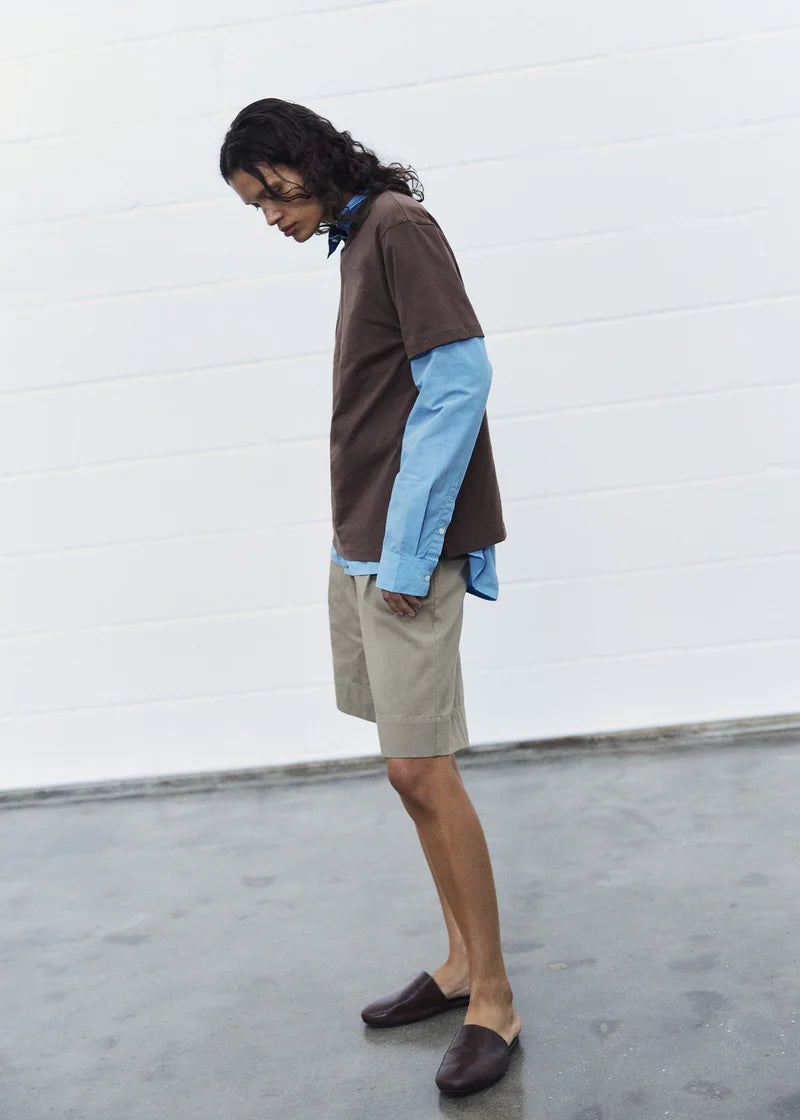 Aiayu Classic Circular Tee | Coffee