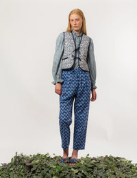 APOF Feodora Pants  | Chevron Blue