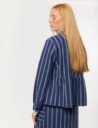 APOF Rachel Jakke | Merida Blue Stripe