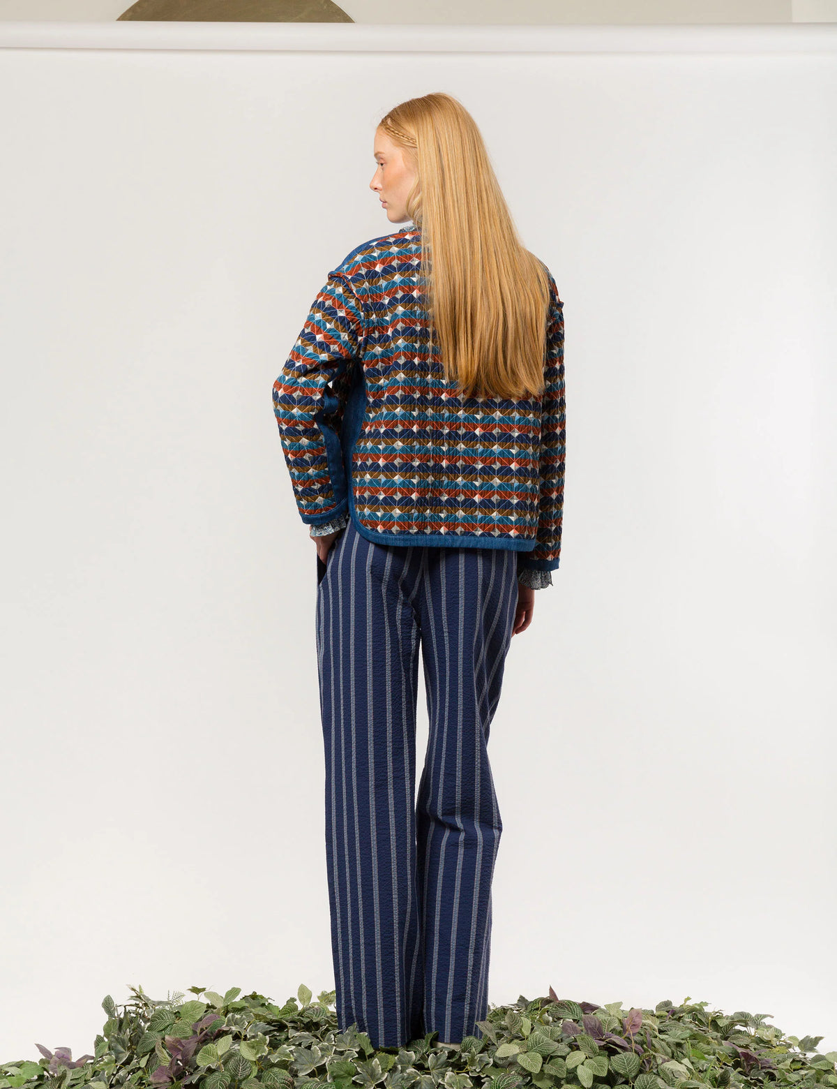APOF Freja Pants  |  Merida Blue Stripe
