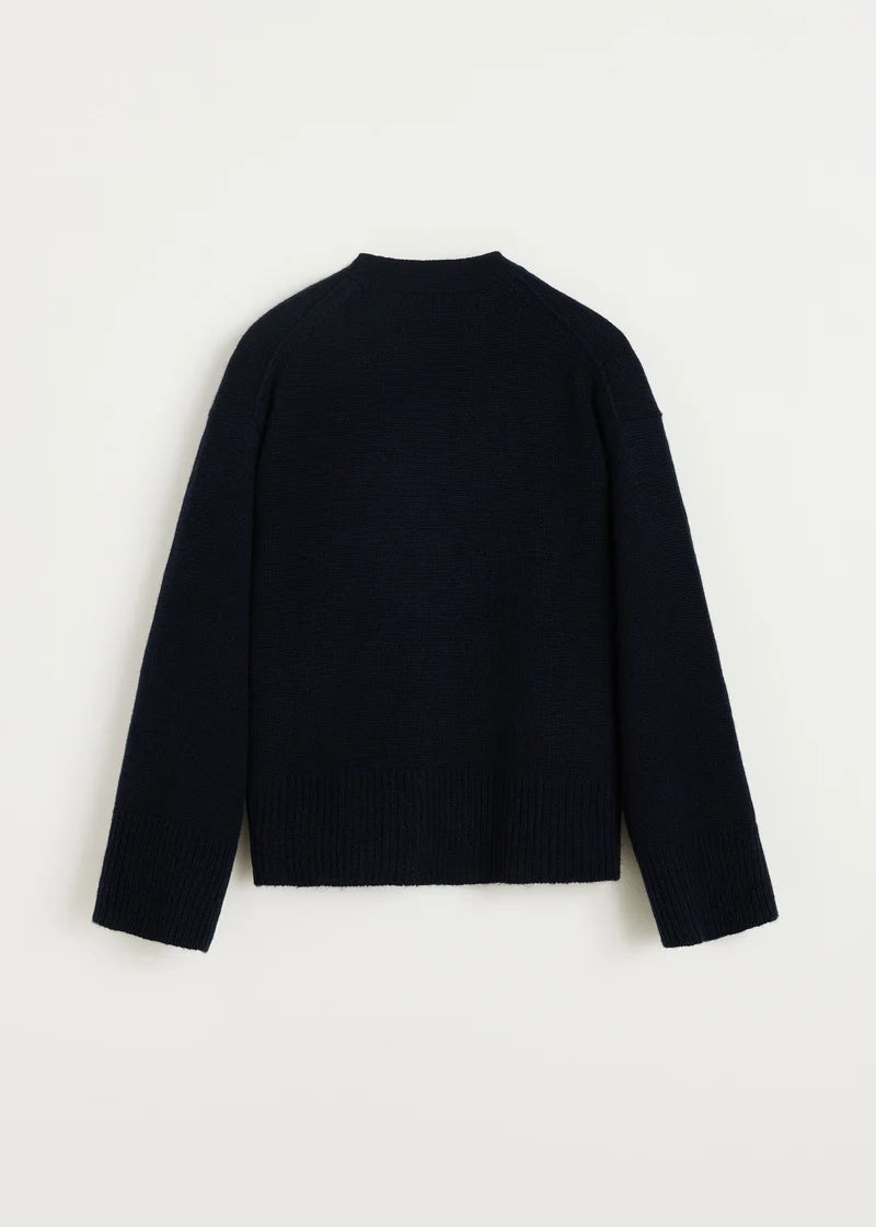 Aiayu Cora Cardigan | Black Blue